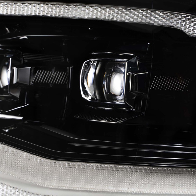 Ram 3500 Headlights - Front - FORM Lighting - Sequential LED Projector - Black - `09-`18